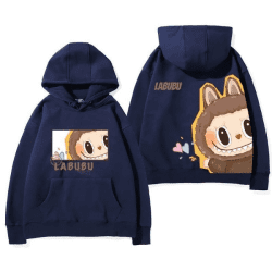 LABUBU Heart-shaped gesture Hoodie