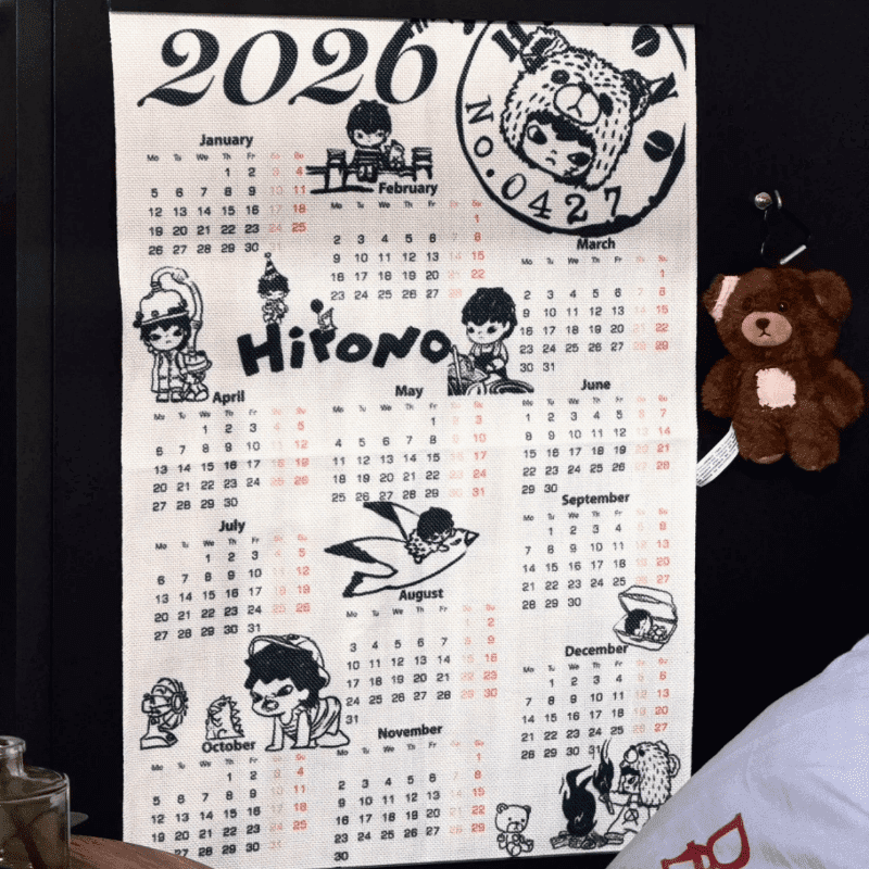 2026 Hirono Calendar Decorations - Image 2