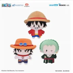 One Piece Cuter Plush Doll – Luffy, Zoro & Ace