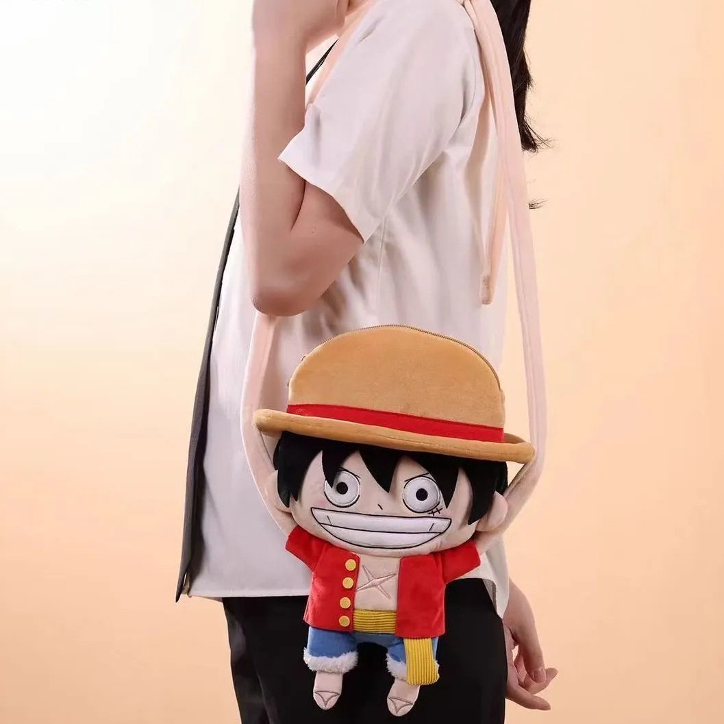 One Piece Luffy Plush Bag