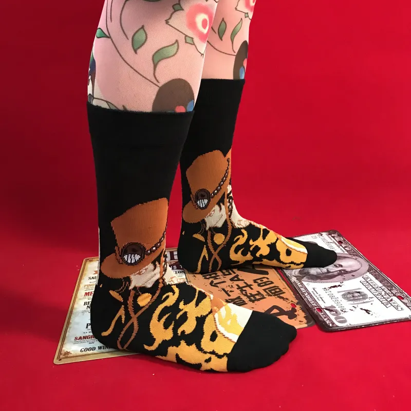 One Piece Luffy Zoro Ace Socks - Image 3