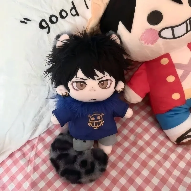 Trafalgar Law 20cm Plush Doll(No doll clothing, tail included) - Image 2