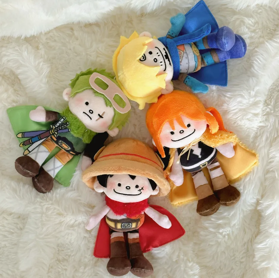 One Piece 15cm Plush Charm – Luffy, Zoro, Nami & Sanji - Image 4
