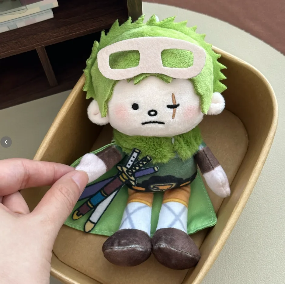 One Piece 15cm Plush Charm – Luffy, Zoro, Nami & Sanji - Image 3