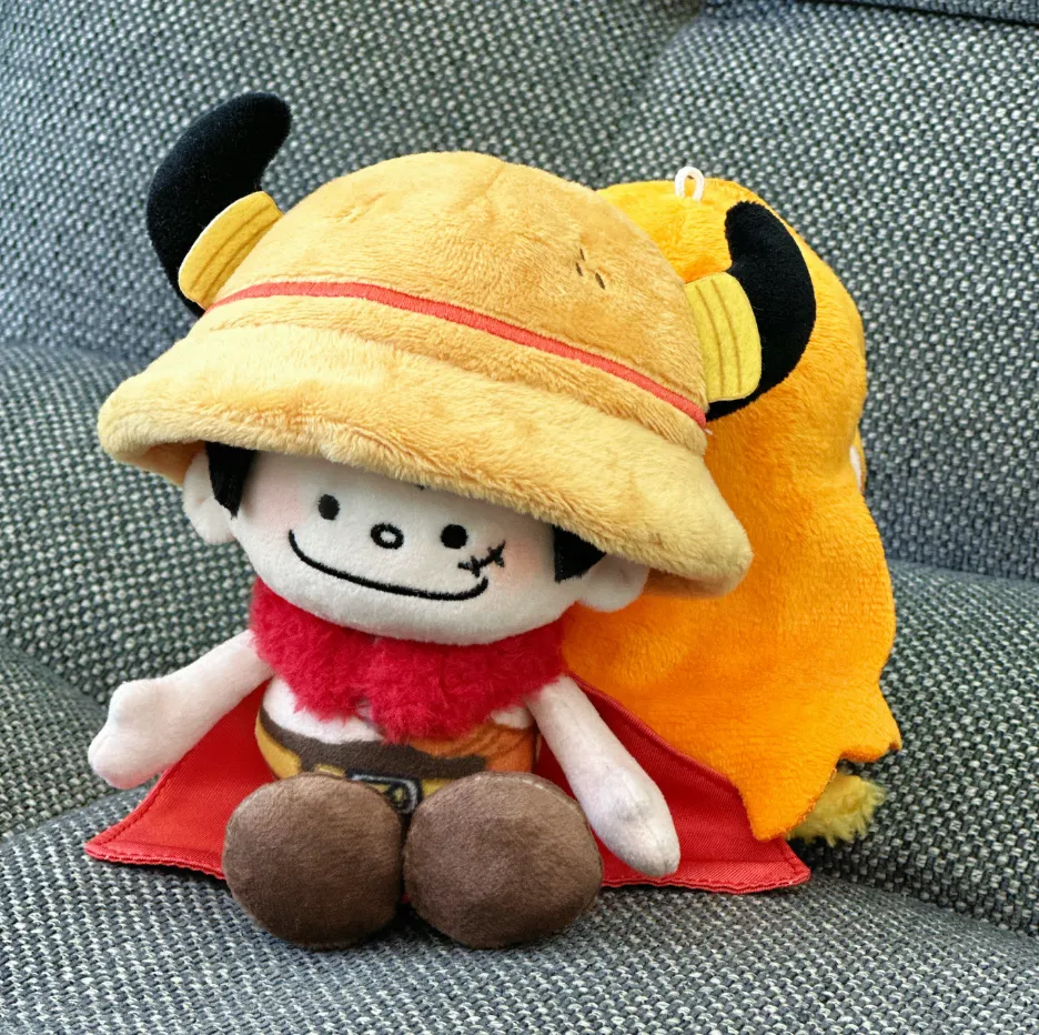 One Piece 15cm Plush Charm – Luffy, Zoro, Nami & Sanji - Image 7