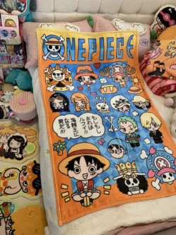 One Piece Straw Hat Crew Blanket & Wall Tapestry